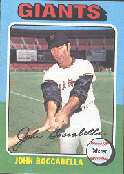 1975 Topps Baseball Cards      553     John Boccabella